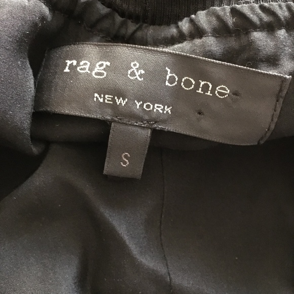 RAG & BONE Black Lightweight Pull On Parachute Pants S - Picture 4 of 5